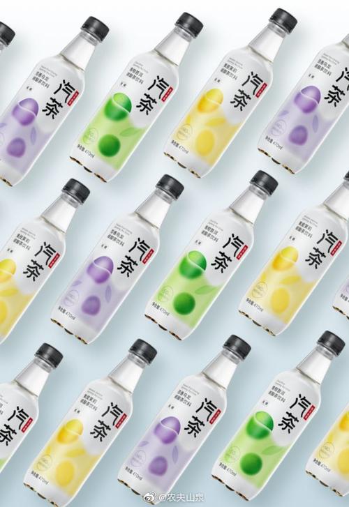 农夫山泉首登天猫超级品牌日新品气泡家族定义中国风碳酸饮料